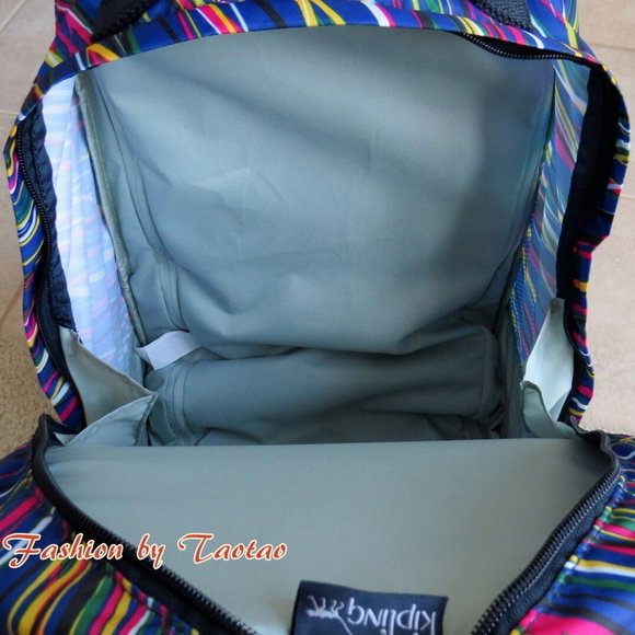 New Kipling Sanaa Wheeled Backpack w Furry Monkey - Picture 8 of 8